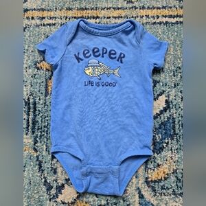 Life Is Good Baby Onesie